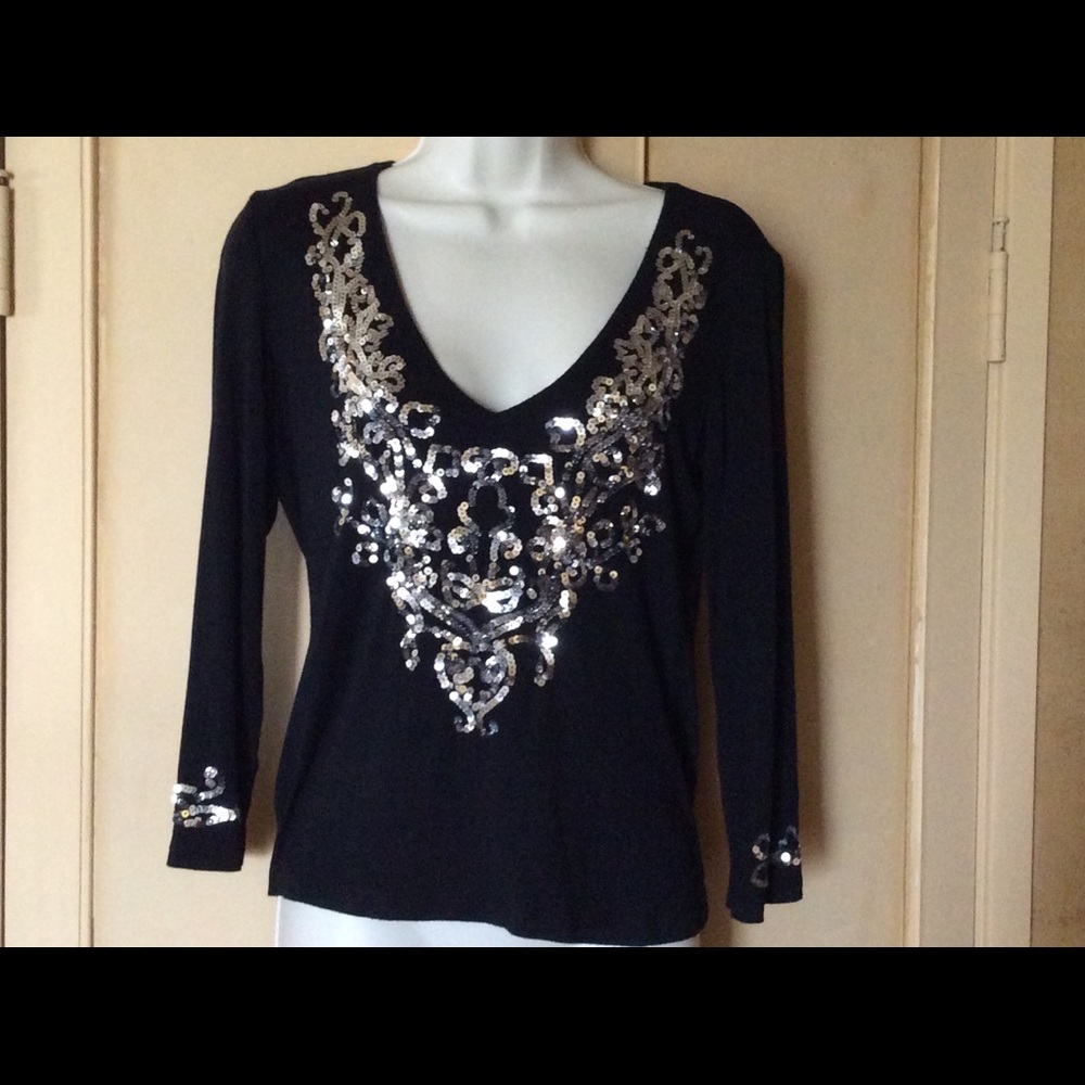 Sequin Evening top